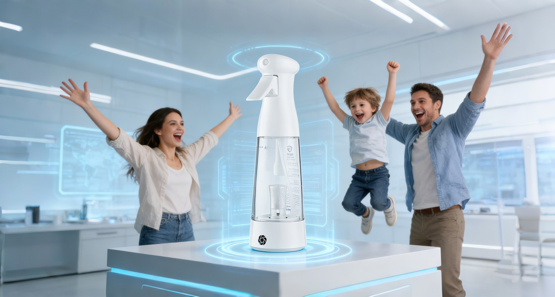 Zero-additive cleaning with Argentumix silver ion technology