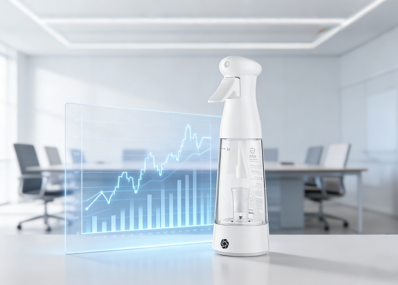 On-demand silver ion solution generator for fresh, effective cleaning