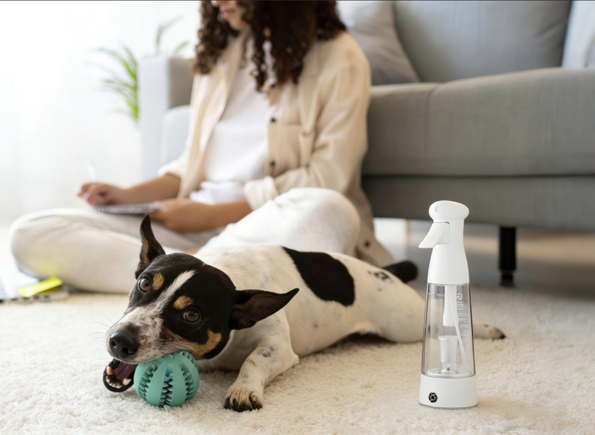 Argentumix silver ion generator producing non-toxic odor control solution