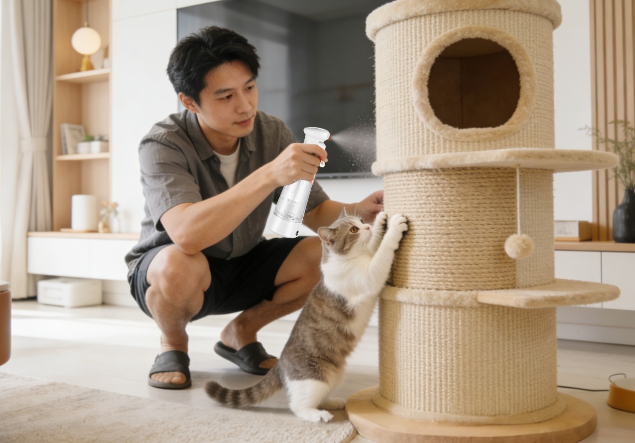 Argentumix silver ion sanitation workflow for pet facilities