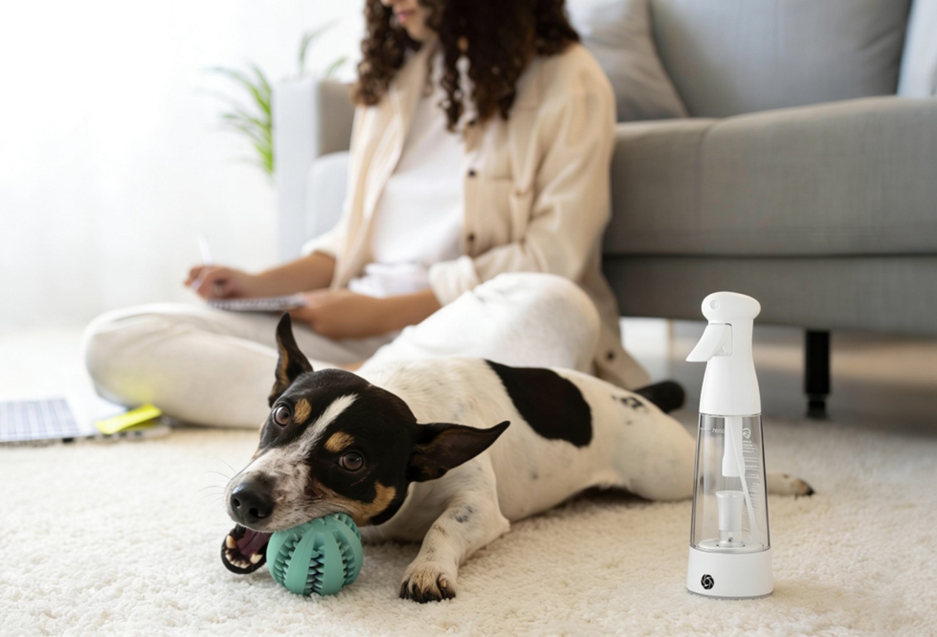 Argentumix silver ion water devices for multi-pet home cleaning