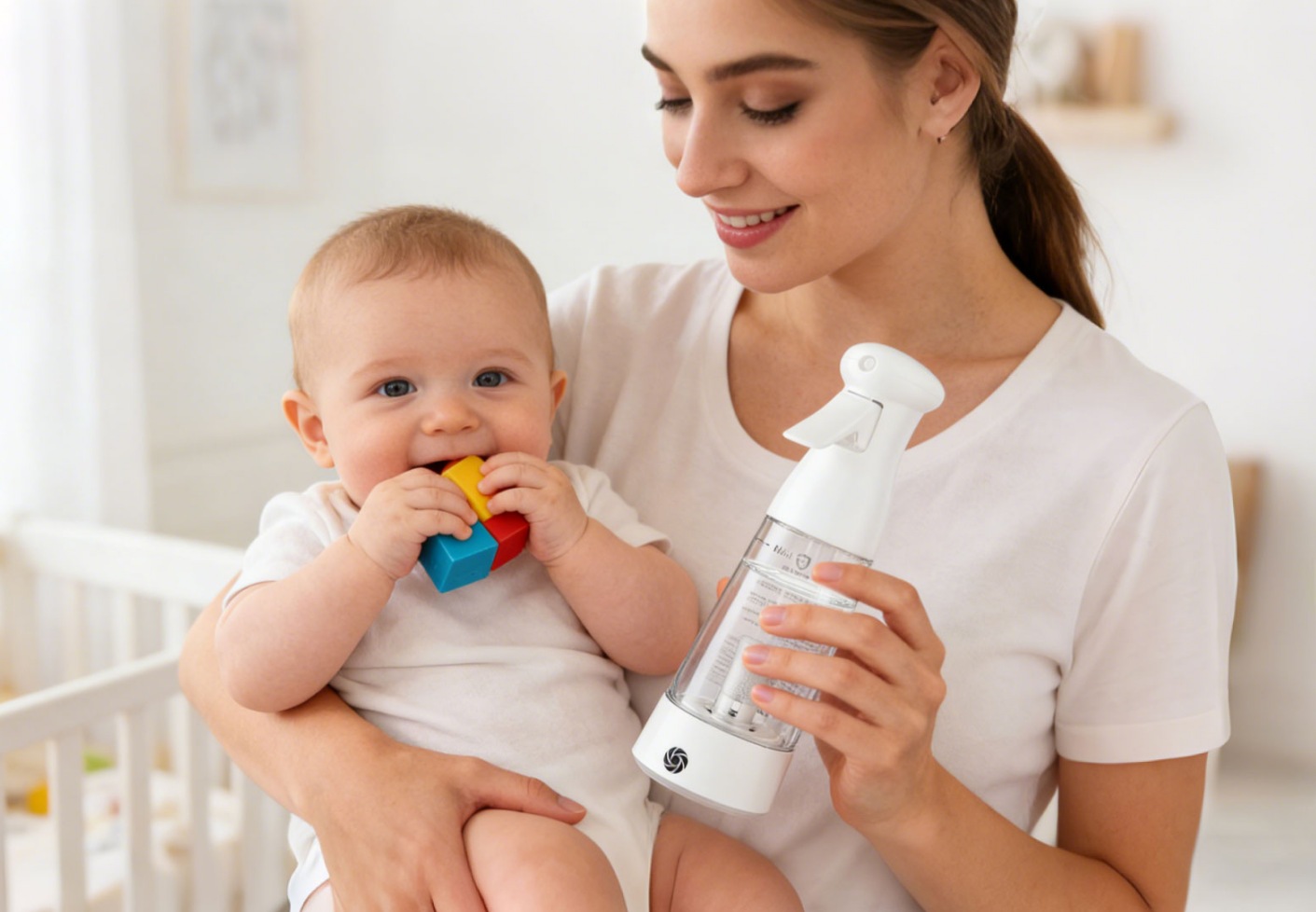 Scientifically tested antimicrobial silver ion solution safe for family health