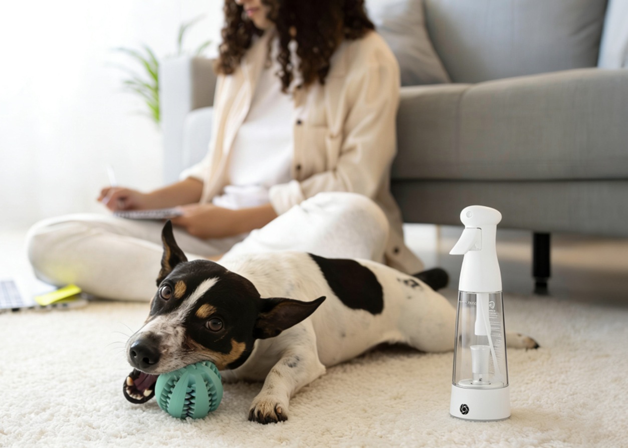 Silver ion technology neutralizes pet odors at the microbial source