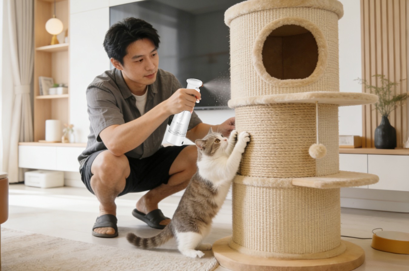 Silver ion water supports pet-safe odor control and hygiene