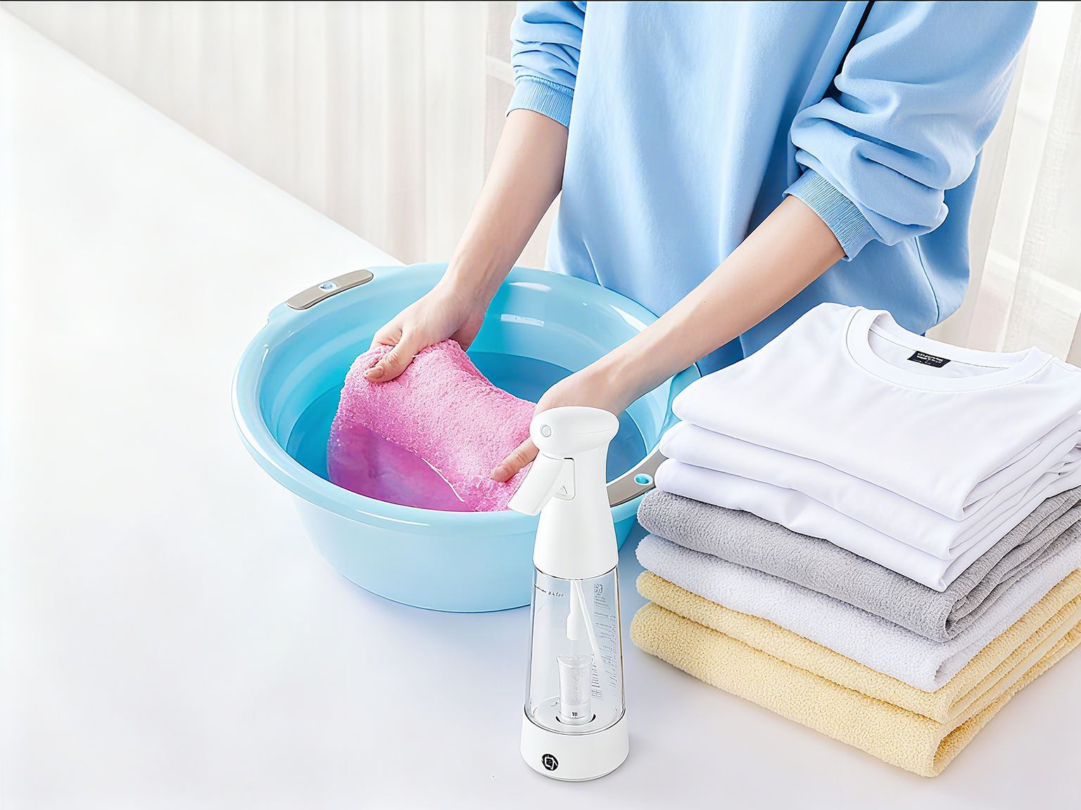 Silver ion water supports residue-free freshness and microbial control